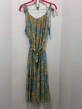 BLUE ISLAND MAXI DRESS